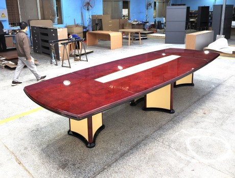 亮光台面会议台