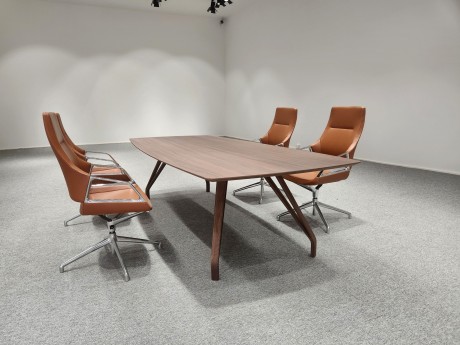 木纹创意脚会议台