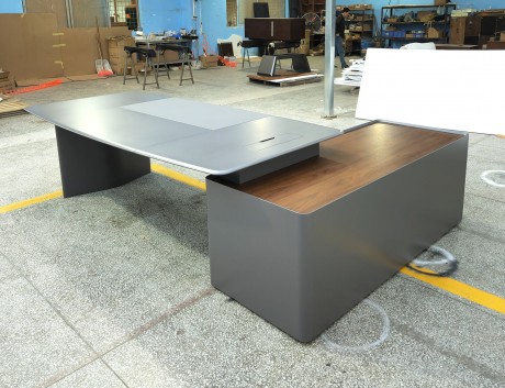 纤薄台面木皮面副柜