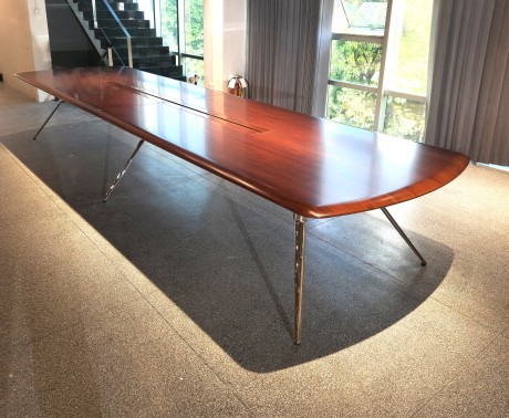 中式简约会议台