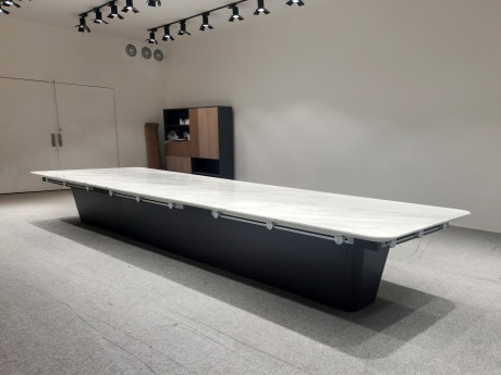 大理石多导轨会议台