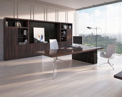 水晶之恋班台（副柜升降）